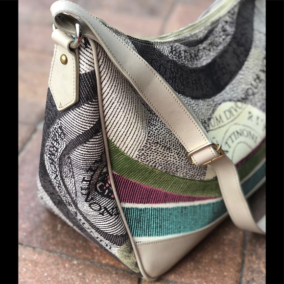 Gattinoni Italian large shoulder bag - Picture 2 of 14